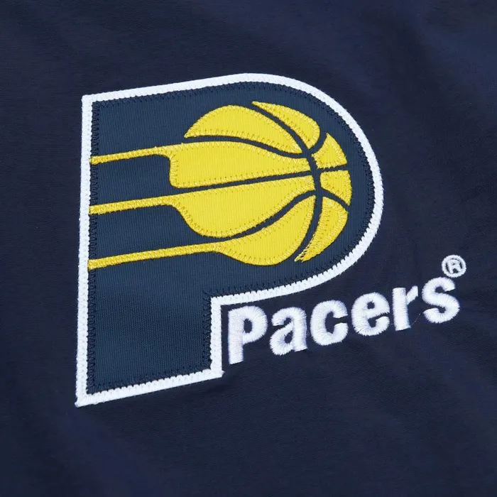 Mitchell and Ness Authentic Indiana Pacers 199596 Jacket Men Jackets and Outerwear Mitchell and Ness Authentic Indiana Pacers 199596 Jacket Men Jackets and Outerwear