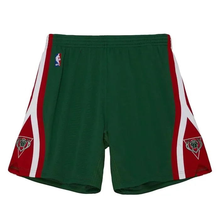 Mitchell and Ness Authentic Milwaukee Bucks Road 201314 Shorts Men Shorts