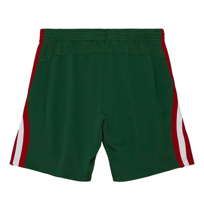 Mitchell and Ness Authentic Milwaukee Bucks Road 201314 Shorts Men Shorts Mitchell and Ness Authentic Milwaukee Bucks Road 201314 Shorts Men Shorts