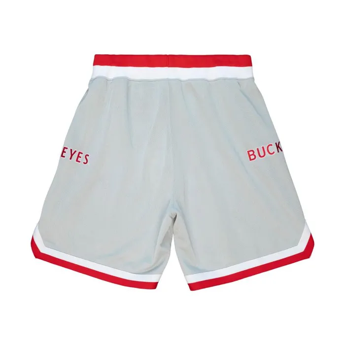 Mitchell and Ness Authentic Ohio State Alternate 1991 Shorts Men Shorts Mitchell and Ness Authentic Ohio State Alternate 1991 Shorts Men Shorts