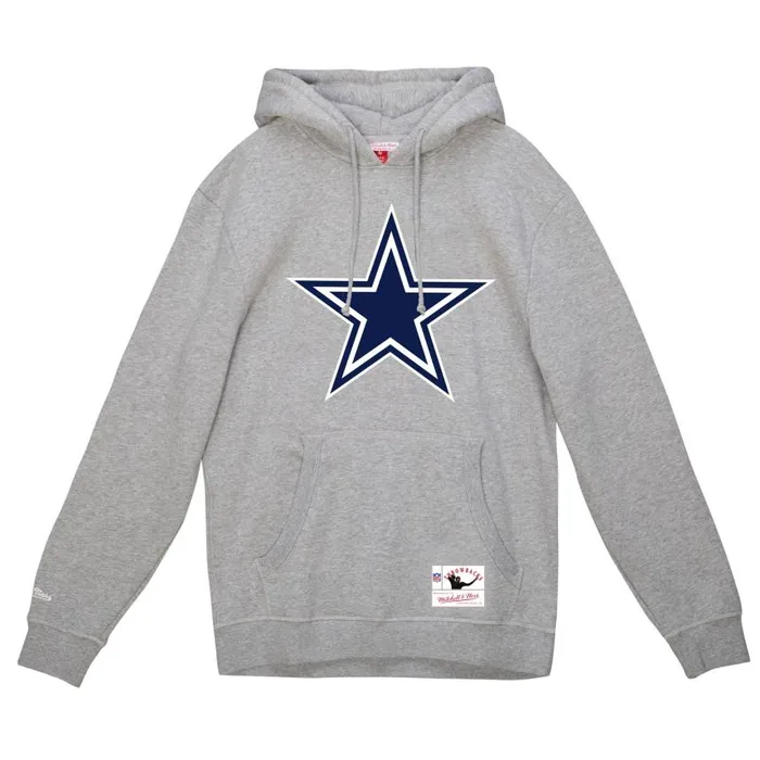 Mitchell and Ness Basic Logo 2 Hoodie Dallas Cowboys Men Hoodies and Sweatshirts Mitchell and Ness Basic Logo 2 Hoodie Dallas Cowboys Men Hoodies and Sweatshirts