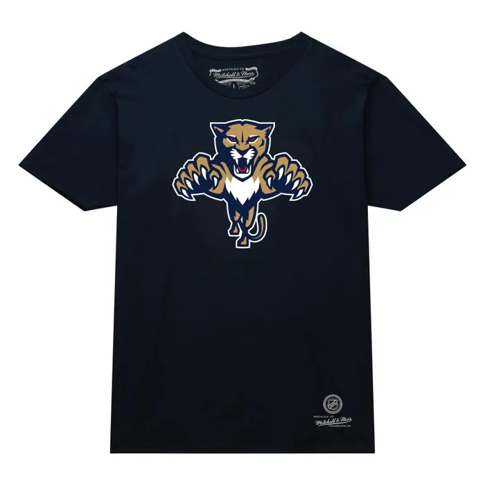 Mitchell and Ness Basic Logo 3 Tee Florida Panthers Men TShirts and Tops