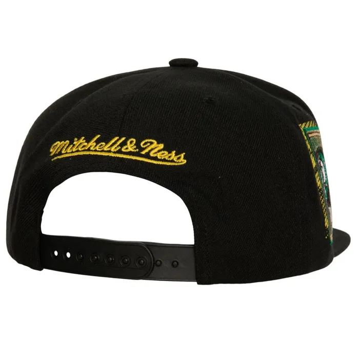 Mitchell and Ness Big Face 70 Snapback HWC Boston Celtics Men Hats and Headwear Mitchell and Ness Big Face 70 Snapback HWC Boston Celtics Men Hats and Headwear