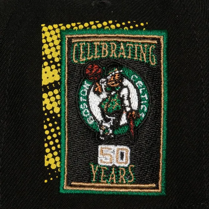 Mitchell and Ness Big Face 70 Snapback HWC Boston Celtics Men Hats and Headwear Mitchell and Ness Big Face 70 Snapback HWC Boston Celtics Men Hats and Headwear