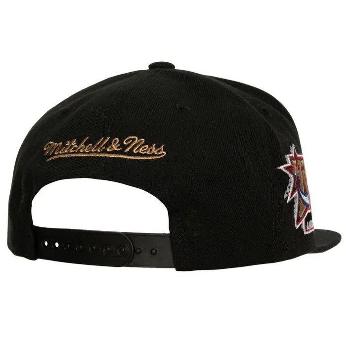 Mitchell and Ness Big Face 70 Snapback HWC Philadelphia 76ers Men Hats and Headwear Mitchell and Ness Big Face 70 Snapback HWC Philadelphia 76ers Men Hats and Headwear