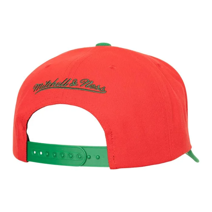 Mitchell and Ness Boom Text Pro Snapback Vntg New Jersey Devils Men Hats and Headwear Mitchell and Ness Boom Text Pro Snapback Vntg New Jersey Devils Men Hats and Headwear
