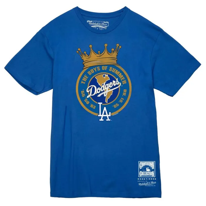 Mitchell and Ness Boys Of Summer Tee Los Angeles Dodgers Men TShirts and Tops Mitchell and Ness Boys Of Summer Tee Los Angeles Dodgers Men TShirts and Tops