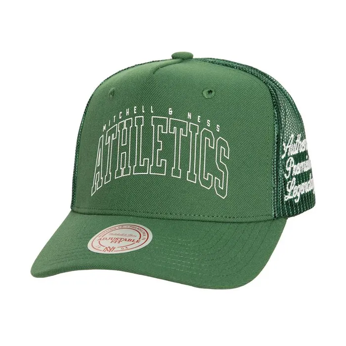 Mitchell and Ness Branded Athletics Trucker Snapback Men Hats and Headwear
