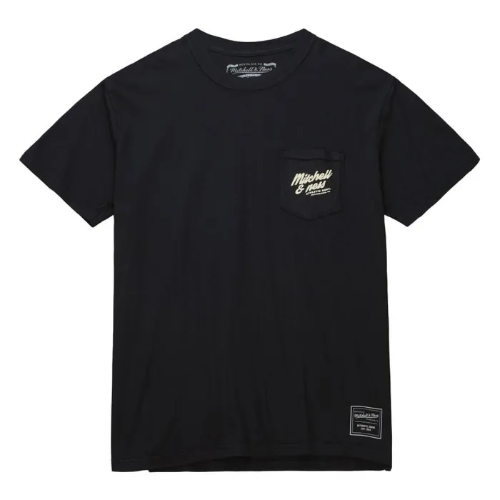 Mitchell and Ness Branded MandN Graphic Pocket Tee Men TShirts and Tops
