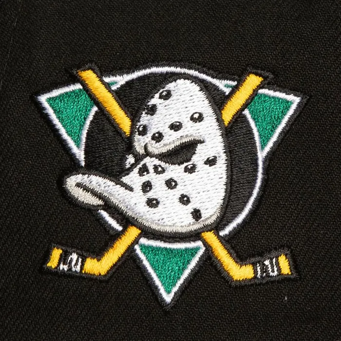 Mitchell and Ness Circle Change Pro Snapback Vntg Anaheim Ducks Men Hats and Headwear Mitchell and Ness Circle Change Pro Snapback Vntg Anaheim Ducks Men Hats and Headwear