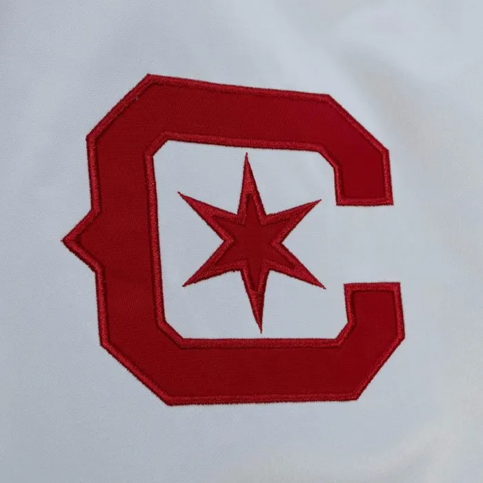 Mitchell and Ness City Collection Lightweight Satin Jacket Chicago Fire Men Jackets and Outerwear Mitchell and Ness City Collection Lightweight Satin Jacket Chicago Fire Men Jackets and Outerwear