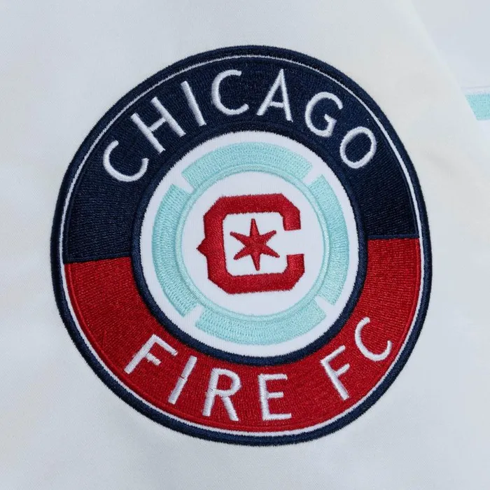 Mitchell and Ness City Collection Lightweight Satin Jacket Chicago Fire Men Jackets and Outerwear Mitchell and Ness City Collection Lightweight Satin Jacket Chicago Fire Men Jackets and Outerwear