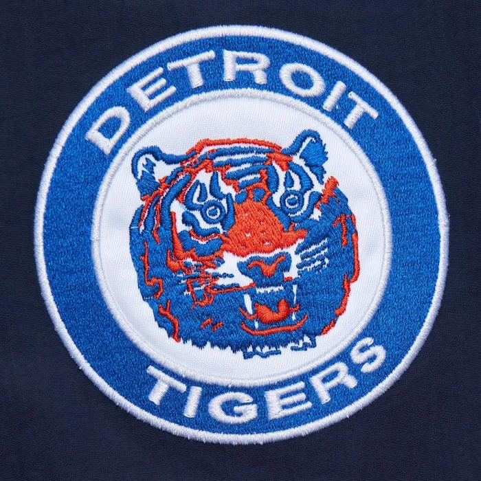 Mitchell and Ness Classic Nylon Pullover Vintage Logo Detroit Tigers Men Jackets and Outerwear Mitchell and Ness Classic Nylon Pullover Vintage Logo Detroit Tigers Men Jackets and Outerwear