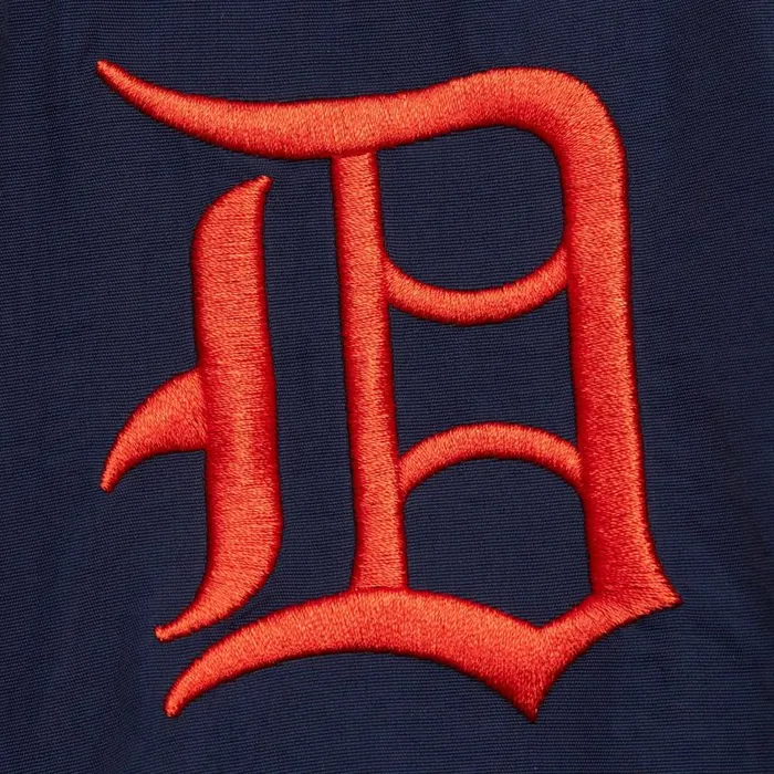 Mitchell and Ness Classic Nylon Pullover Vintage Logo Detroit Tigers Men Jackets and Outerwear Mitchell and Ness Classic Nylon Pullover Vintage Logo Detroit Tigers Men Jackets and Outerwear