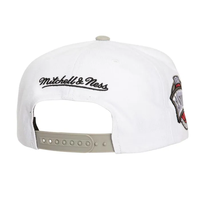 Mitchell and Ness Core IV Snapback Chicago Bulls Men Hats and Headwear Mitchell and Ness Core IV Snapback Chicago Bulls Men Hats and Headwear