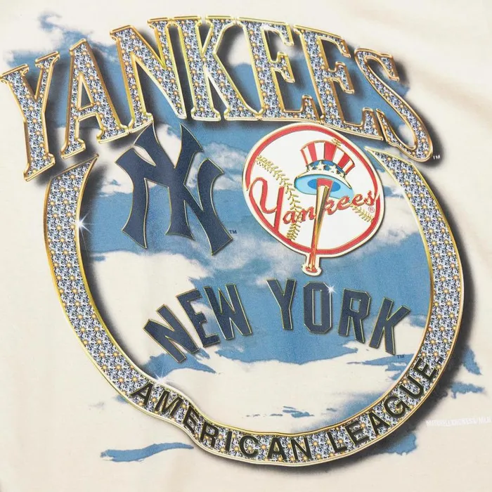 Mitchell and Ness Crown Jewels SS Tee Coop New York Yankees Men TShirts and Tops Mitchell and Ness Crown Jewels SS Tee Coop New York Yankees Men TShirts and Tops