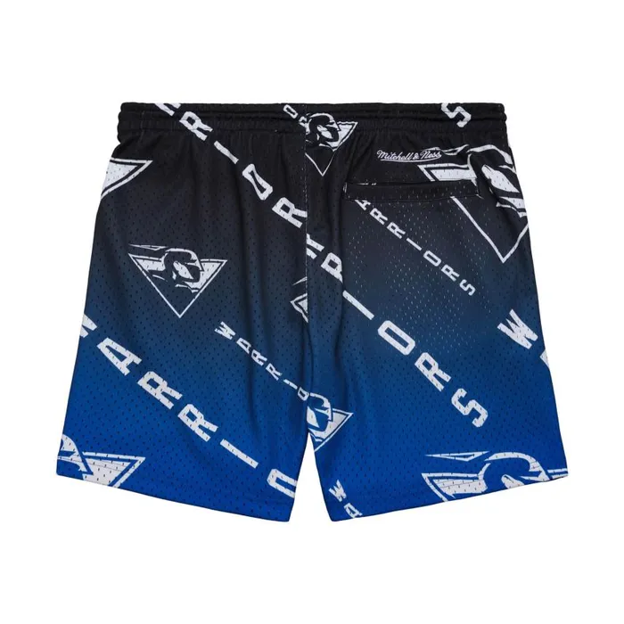 Mitchell and Ness Destination Leisure Camp Shorts Golden State Warriors Men Shorts Mitchell and Ness Destination Leisure Camp Shorts Golden State Warriors Men Shorts