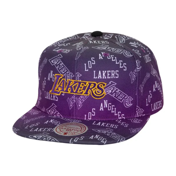 Mitchell and Ness Destination Leisure Deadstock HWC Los Angeles Lakers Men Hats and Headwear Mitchell and Ness Destination Leisure Deadstock HWC Los Angeles Lakers Men Hats and Headwear