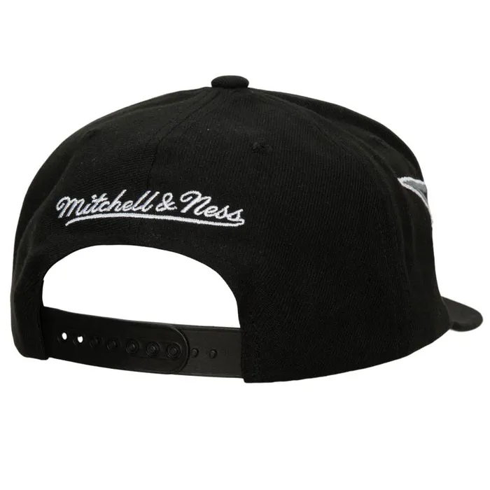 Mitchell and Ness Double Trouble Snapback Brooklyn Nets Men Hats and Headwear Mitchell and Ness Double Trouble Snapback Brooklyn Nets Men Hats and Headwear