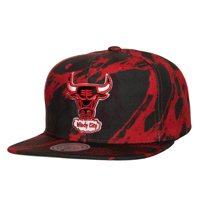 Mitchell and Ness Down For All Snapback HWC Chicago Bulls Men Hats and Headwear Mitchell and Ness Down For All Snapback HWC Chicago Bulls Men Hats and Headwear