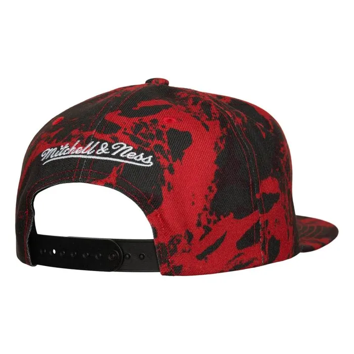 Mitchell and Ness Down For All Snapback HWC Chicago Bulls Men Hats and Headwear Mitchell and Ness Down For All Snapback HWC Chicago Bulls Men Hats and Headwear