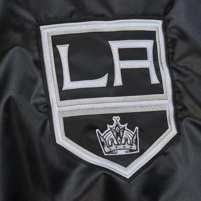 Mitchell and Ness Dune Royal Jacket Los Angeles Kings Men Jackets and Outerwear