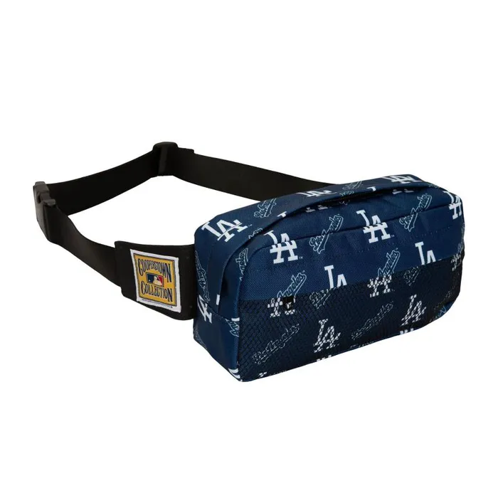 Mitchell and Ness Fanny Pack Los Angeles Dodgers Men Bags and Backpacks