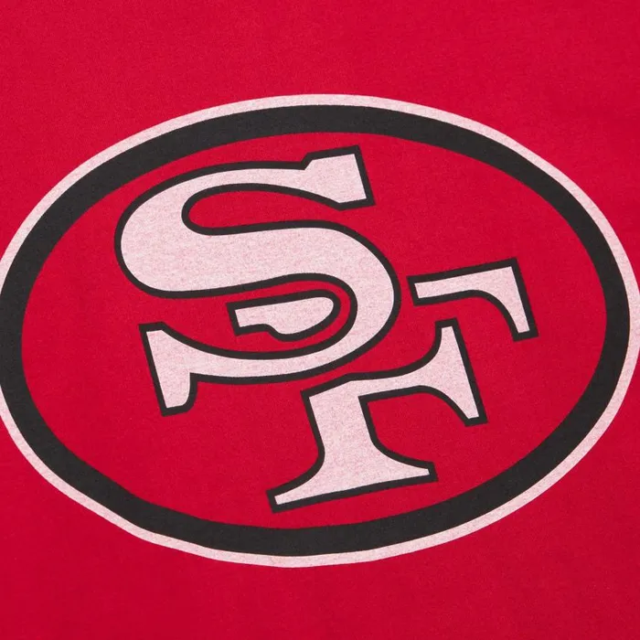 Mitchell and Ness Fashion Oversized SS Tee Vintage Logo San Francisco 49ers Men TShirts and Tops Mitchell and Ness Fashion Oversized SS Tee Vintage Logo San Francisco 49ers Men TShirts and Tops