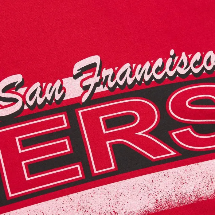 Mitchell and Ness Fashion Oversized SS Tee Vintage Logo San Francisco 49ers Men TShirts and Tops Mitchell and Ness Fashion Oversized SS Tee Vintage Logo San Francisco 49ers Men TShirts and Tops