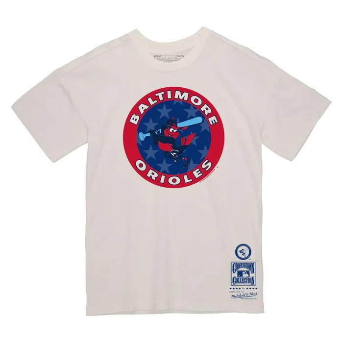 Mitchell and Ness Freedom Tee Baltimore Orioles Men TShirts and Tops