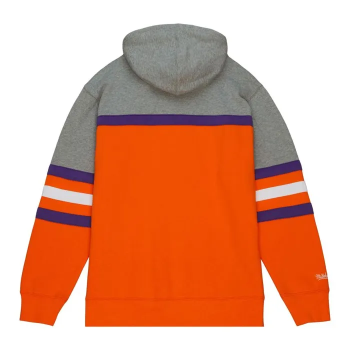 Mitchell and Ness Head Coach Hoodie Clemson University Men Hoodies and Sweatshirts Mitchell and Ness Head Coach Hoodie Clemson University Men Hoodies and Sweatshirts