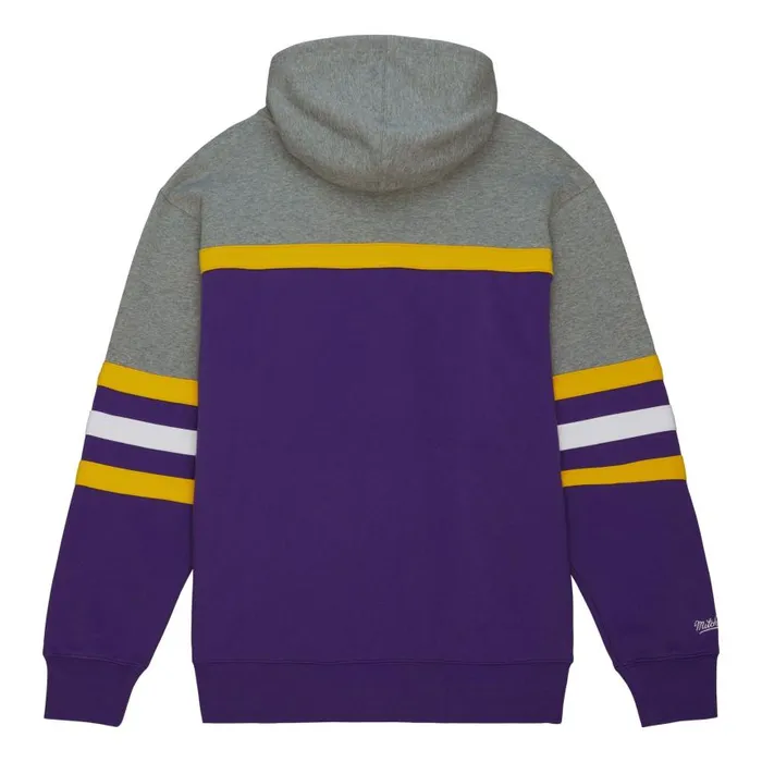 Mitchell and Ness Head Coach Hoodie Louisiana State University Men Hoodies and Sweatshirts Mitchell and Ness Head Coach Hoodie Louisiana State University Men Hoodies and Sweatshirts