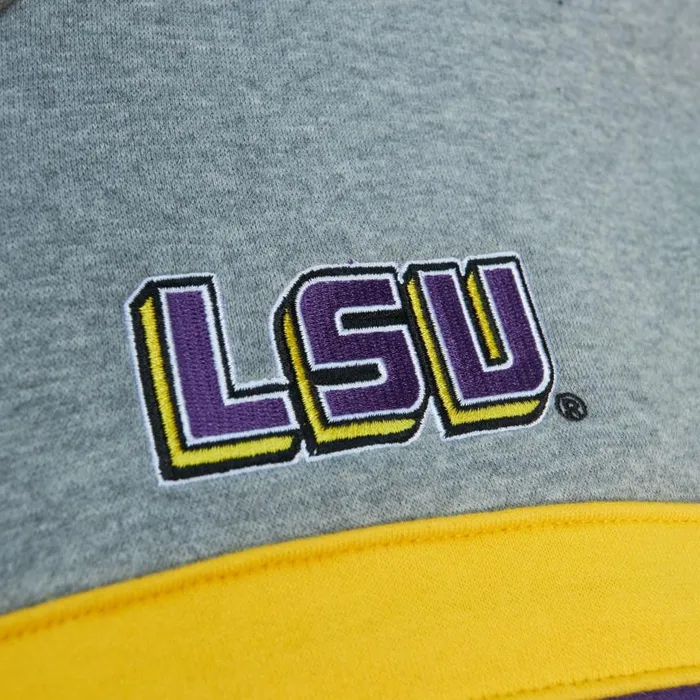 Mitchell and Ness Head Coach Hoodie Louisiana State University Men Hoodies and Sweatshirts Mitchell and Ness Head Coach Hoodie Louisiana State University Men Hoodies and Sweatshirts