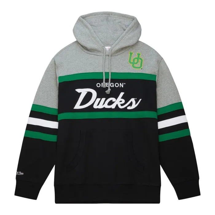 Mitchell and Ness Head Coach Hoodie University Of Oregon Men Hoodies and Sweatshirts Mitchell and Ness Head Coach Hoodie University Of Oregon Men Hoodies and Sweatshirts