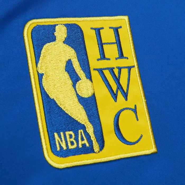 Mitchell and Ness Heavyweight Satin Jacket Golden State Warriors Men Jackets and Outerwear Mitchell and Ness Heavyweight Satin Jacket Golden State Warriors Men Jackets and Outerwear