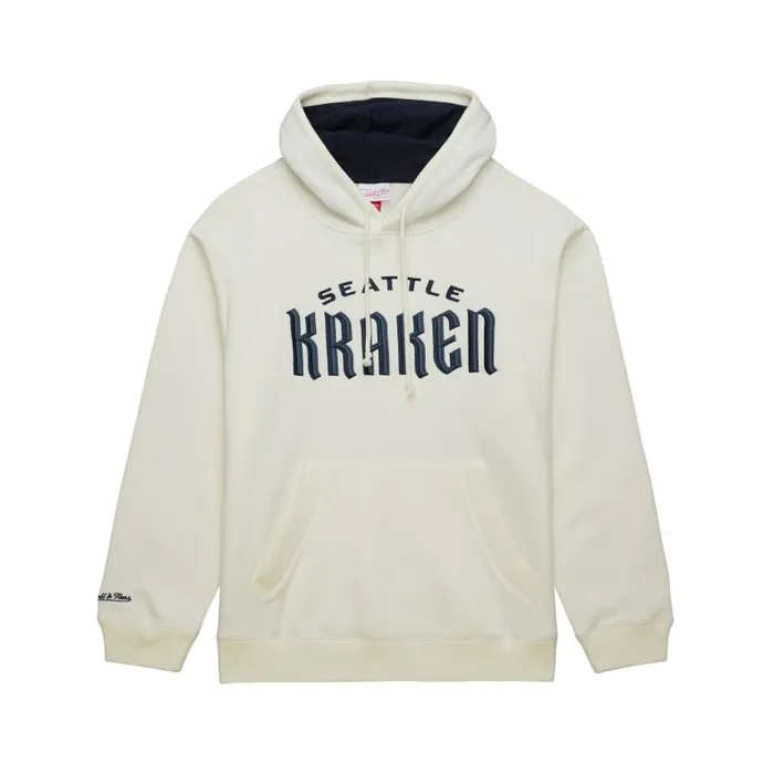 Mitchell and Ness Heritage Fleece Hoodie Current Logo Seattle Kraken Men Hoodies and Sweatshirts Mitchell and Ness Heritage Fleece Hoodie Current Logo Seattle Kraken Men Hoodies and Sweatshirts