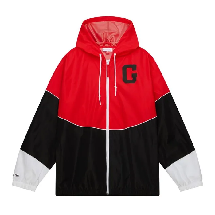 Mitchell and Ness Home Team Lightweight Windbreaker University Of Georgia Men Jackets and Outerwear Mitchell and Ness Home Team Lightweight Windbreaker University Of Georgia Men Jackets and Outerwear