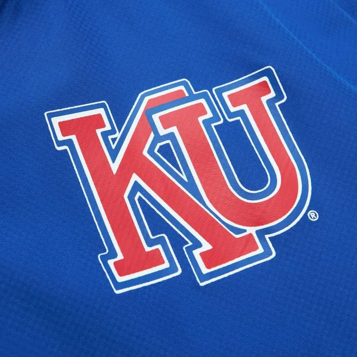 Mitchell and Ness Home Team Lightweight Windbreaker University Of Kansas Men Jackets and Outerwear Mitchell and Ness Home Team Lightweight Windbreaker University Of Kansas Men Jackets and Outerwear