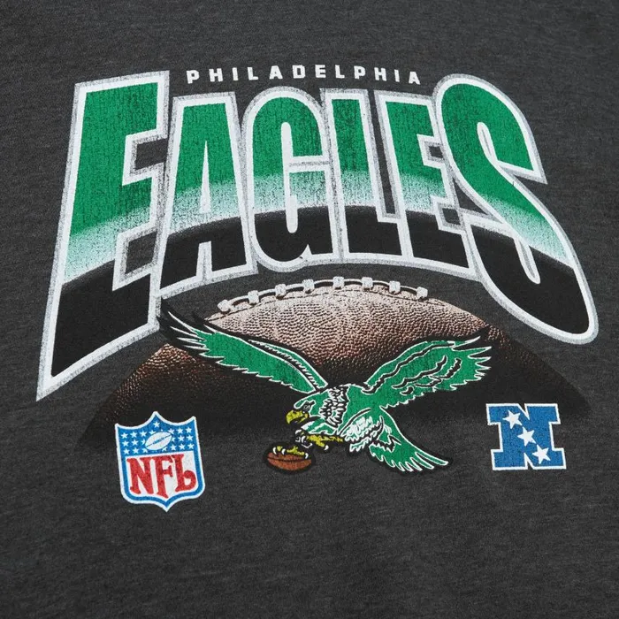 Mitchell and Ness Inzone Crew Philadelphia Eagles Men Hoodies and Sweatshirts Mitchell and Ness Inzone Crew Philadelphia Eagles Men Hoodies and Sweatshirts