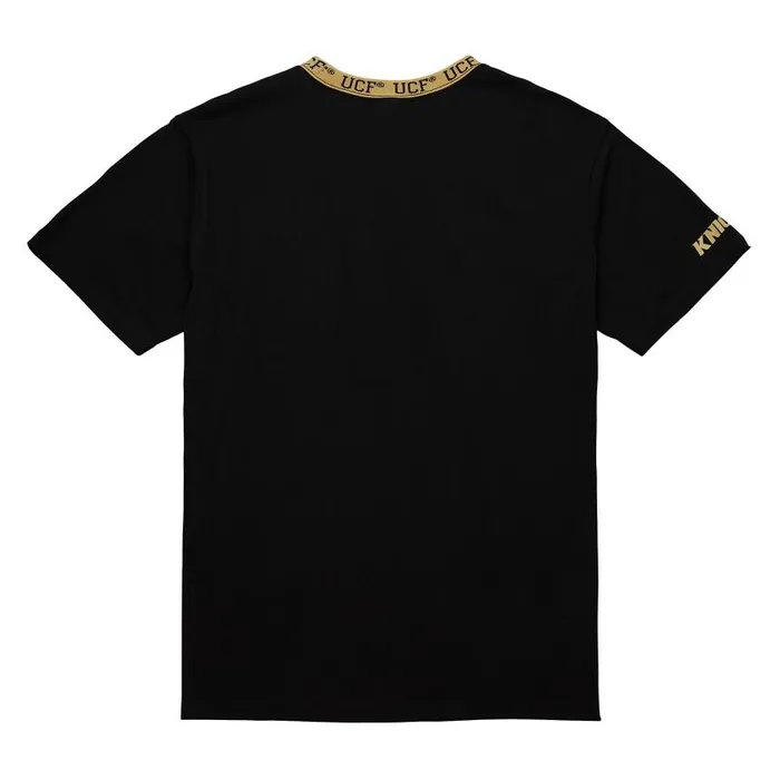 Mitchell and Ness Jaquard Ringer SS Tee Current Logo University Of Central Florida Men TShirts and Tops Mitchell and Ness Jaquard Ringer SS Tee Current Logo University Of Central Florida Men TShirts and Tops