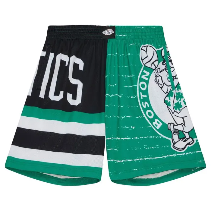 Mitchell and Ness Jumbotron 30 Shorts Boston Celtics Men Shorts