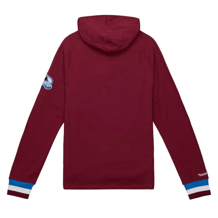 Mitchell and Ness Legendary Slub Long Sleeve Hoodie Colorado Avalanche Men Hoodies and Sweatshirts Mitchell and Ness Legendary Slub Long Sleeve Hoodie Colorado Avalanche Men Hoodies and Sweatshirts