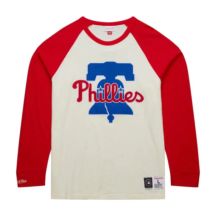 Mitchell and Ness Legendary Slub LS Current Logo Philadelphia Phillies Men TShirts and Tops Mitchell and Ness Legendary Slub LS Current Logo Philadelphia Phillies Men TShirts and Tops
