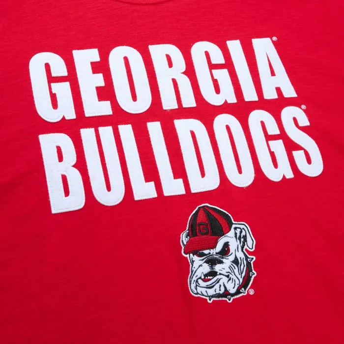 Mitchell and Ness Legendary Slub SS Tee University Of Georgia Men TShirts and Tops Mitchell and Ness Legendary Slub SS Tee University Of Georgia Men TShirts and Tops