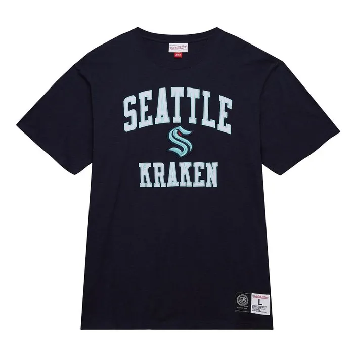 Mitchell and Ness Legendary Slub SS Tee Current Logo Seattle Kraken Men TShirts and Tops Mitchell and Ness Legendary Slub SS Tee Current Logo Seattle Kraken Men TShirts and Tops
