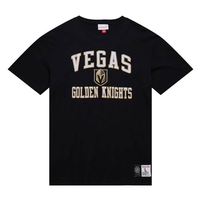 Mitchell and Ness Legendary Slub SS Tee Current Logo Vegas Golden Knights Men TShirts and Tops Mitchell and Ness Legendary Slub SS Tee Current Logo Vegas Golden Knights Men TShirts and Tops