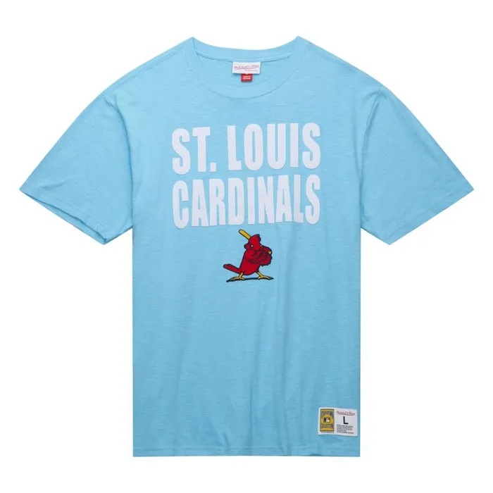 Mitchell and Ness Legendary Slub SS Tee St Louis Cardinals Men TShirts and Tops