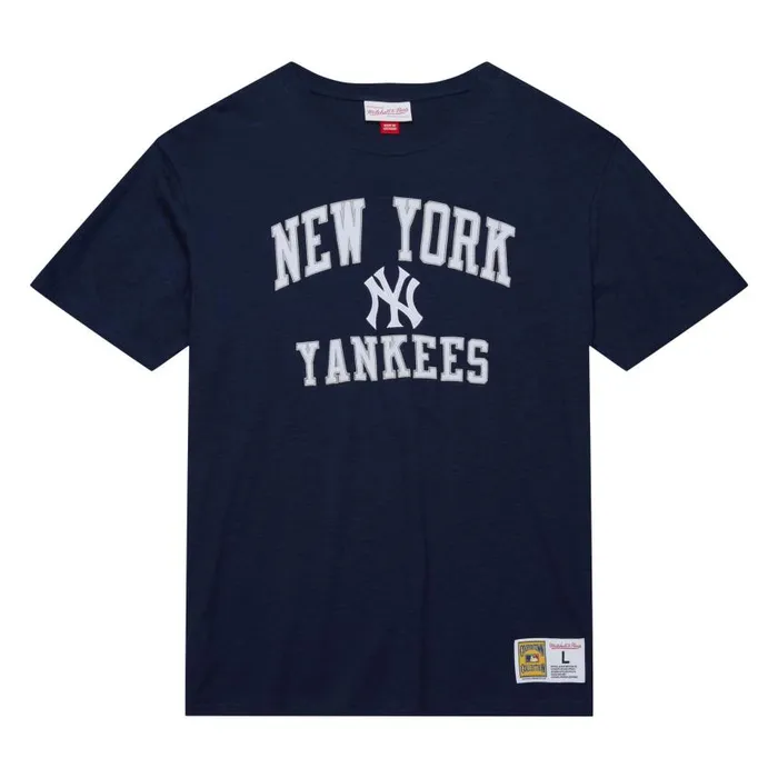Mitchell and Ness Legendary Slub SS Tee Vintage Logo New York Yankees Men TShirts and Tops Mitchell and Ness Legendary Slub SS Tee Vintage Logo New York Yankees Men TShirts and Tops