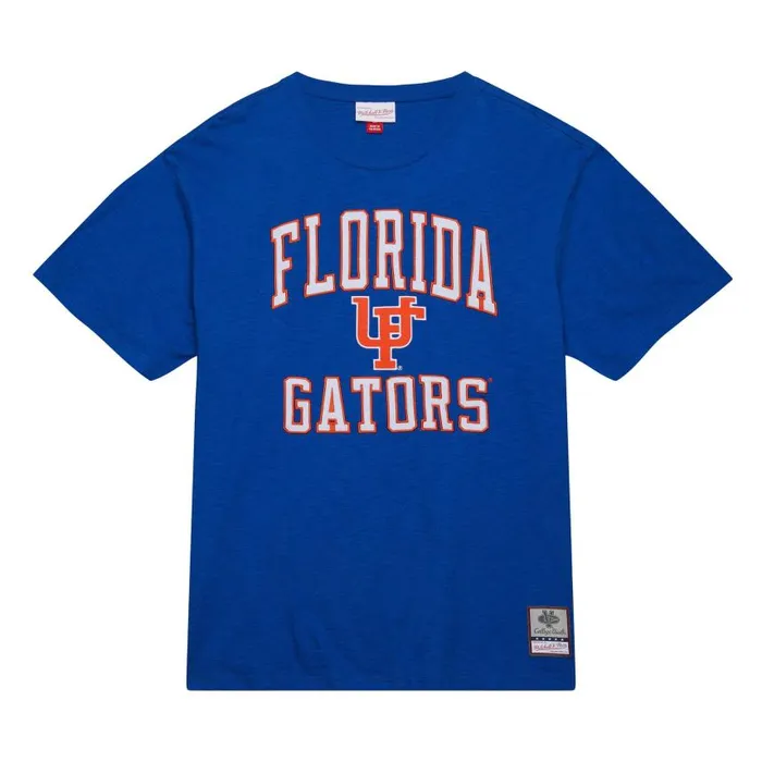 Mitchell and Ness Legendary Slub SS Tee Vintage Logo University Of Florida Men TShirts and Tops Mitchell and Ness Legendary Slub SS Tee Vintage Logo University Of Florida Men TShirts and Tops