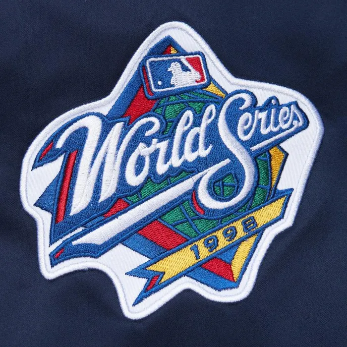 Mitchell and Ness Legends Sublimated Lightweight Satin Jacket New York Yankees Derek Jeter Men Jackets and Outerwear Mitchell and Ness Legends Sublimated Lightweight Satin Jacket New York Yankees Derek Jeter Men Jackets and Outerwear